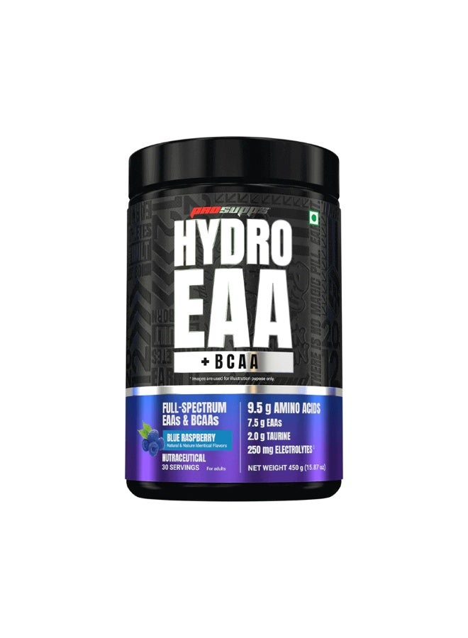 ProSupps HYDRO EAA + BCAA - BLUE RASPBERRY - 32SER - Image 1